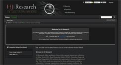 Desktop Screenshot of hj-research.com