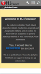 Mobile Screenshot of hj-research.com